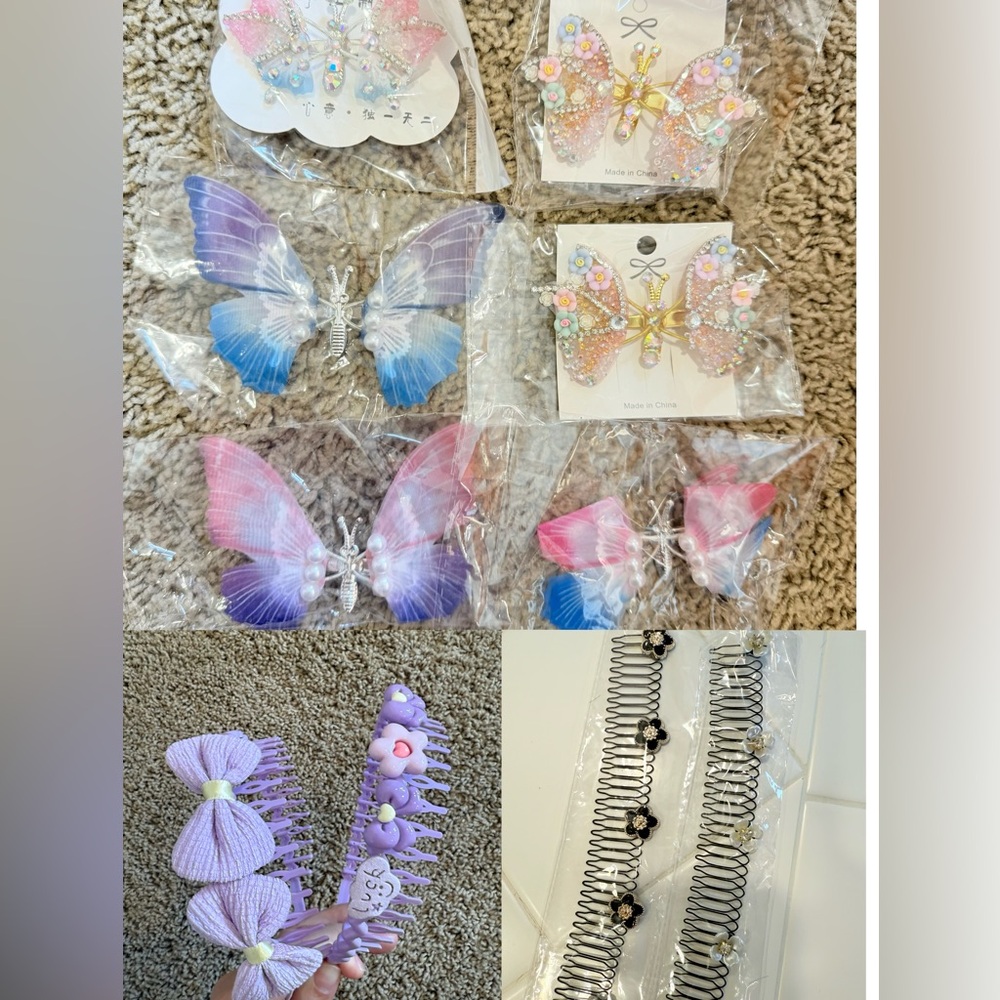 Brand New Kids Hair Accessories Bundle